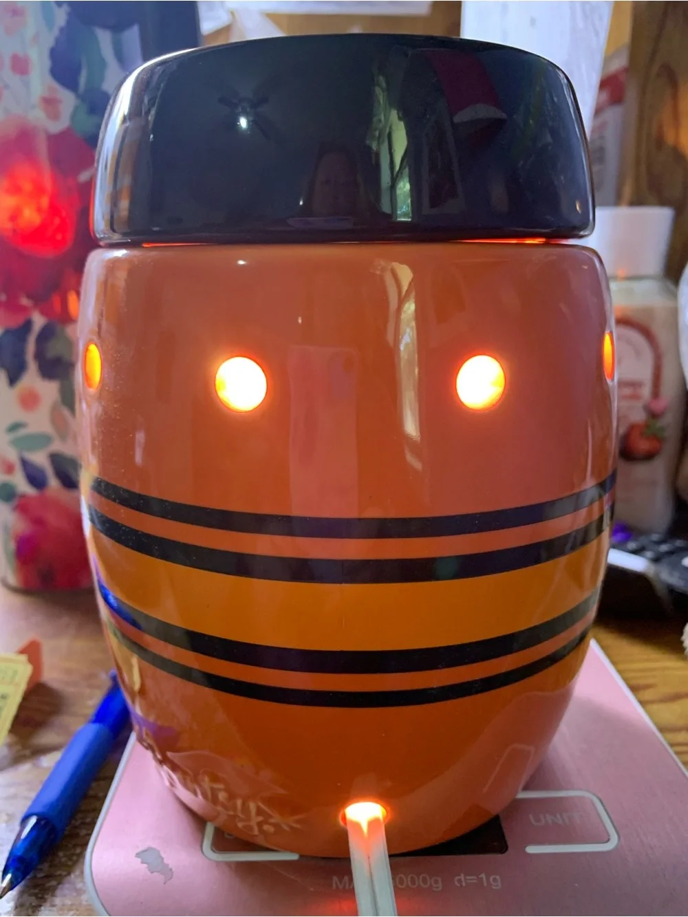 Scentsy Campus Collection Oklahoma State Cowboys Wax Warmer Rare Full Size